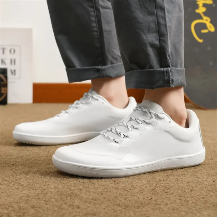 Men Barefoot Mesh Upper Non-slip Rubber Sole Comfortable Classic Low Top Walk