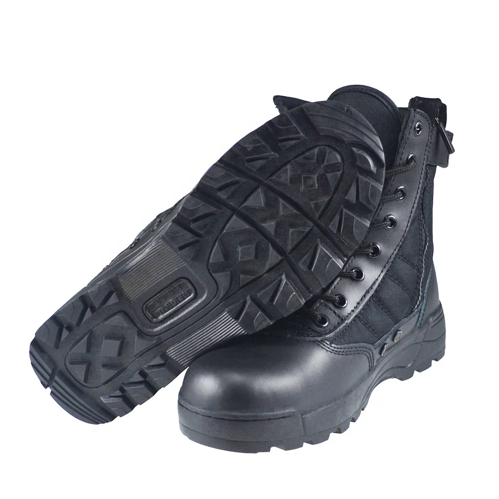 Wholesale Tactical Desert Boots Safety Shoes High Top Combat Boot Chaussures Tactique Outdoor Winter Shoes for Men Midi